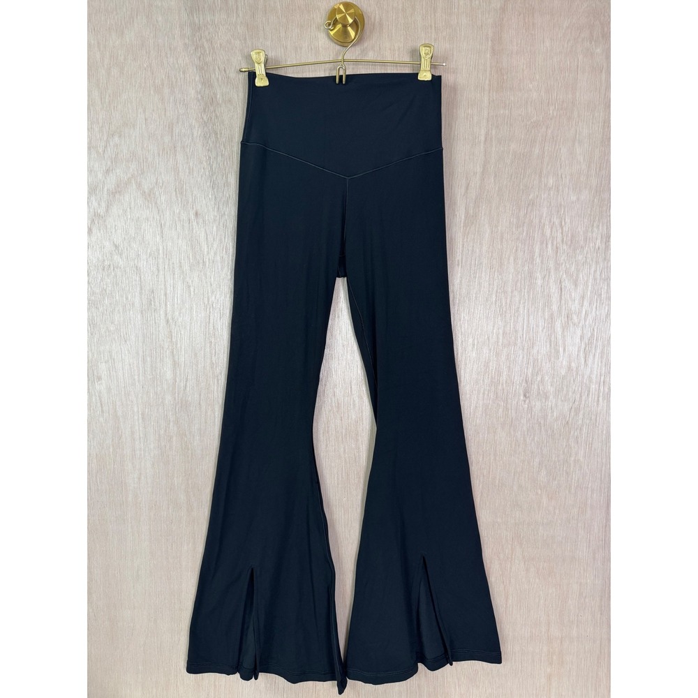 OFFLINE by Aerie Real Me Xtra Flare Leggings Black High Rise Bell Bottom Medium